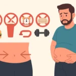 5 vanliga misstag som hindrar dig från att bli av med magfett