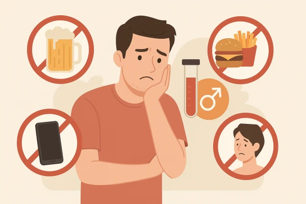 Vanor som sänker ditt testosteron