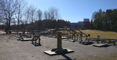 foto av Centralparkens utegym