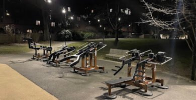 foto av Chalmers Campus Utegym