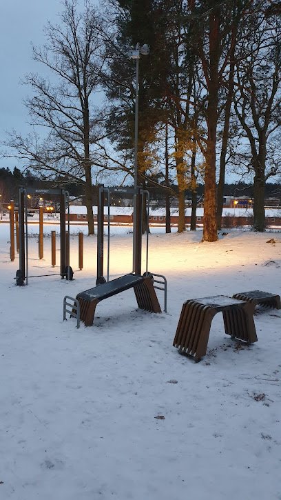 foto av Djurgårdens utegym