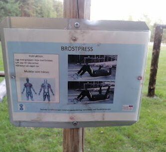 foto av Hågesta utegym