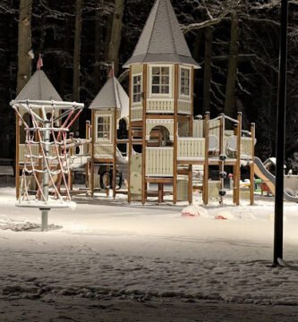 foto av Hjo Stadspark utegym