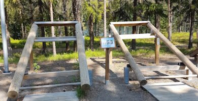 foto av Hörnsjöns utegym