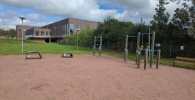 foto av Idrottsvägens utegym
