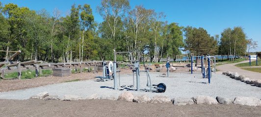 foto av Jungfruvikens utegym