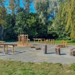 foto av Kastanjeskolans Utegym