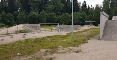 foto av Kransmossens Hinderbana