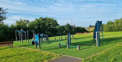 foto av Kvarnbäcks utegym