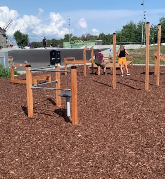 foto av Mejerivikens utegym