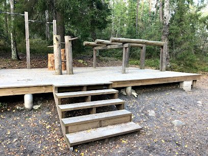foto av Rinkebyskogens utegym