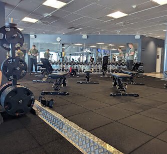 foto av SATS Sisjön