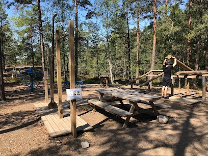 foto av Sandviksspårets utegym