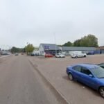 foto av Södra backa centrum