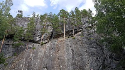 foto av Stuguberget klätterväggar