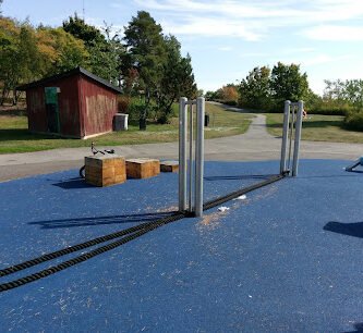 foto av Toppstugans utegym