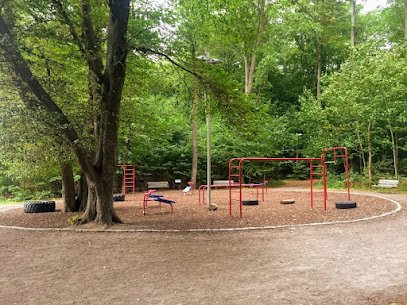 foto av Utegym Fredriksdalsskogen