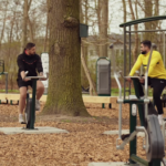 foto av Utegym Karlslundsparken