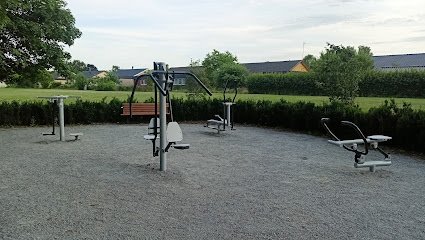 foto av Utegym Munksundet enköpingsån