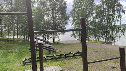 foto av Utegym vid badplats