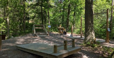 foto av Veddestaspårets Utegym